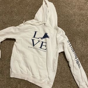 Martha’s Vineyard White Hoodie